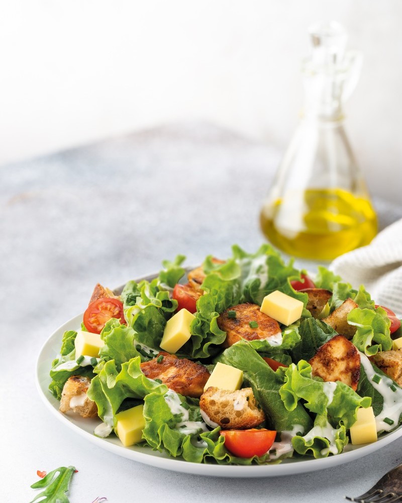 Salade césar vegan