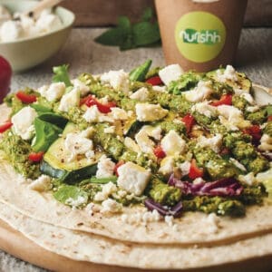 Groentewrap op Griekse wijze