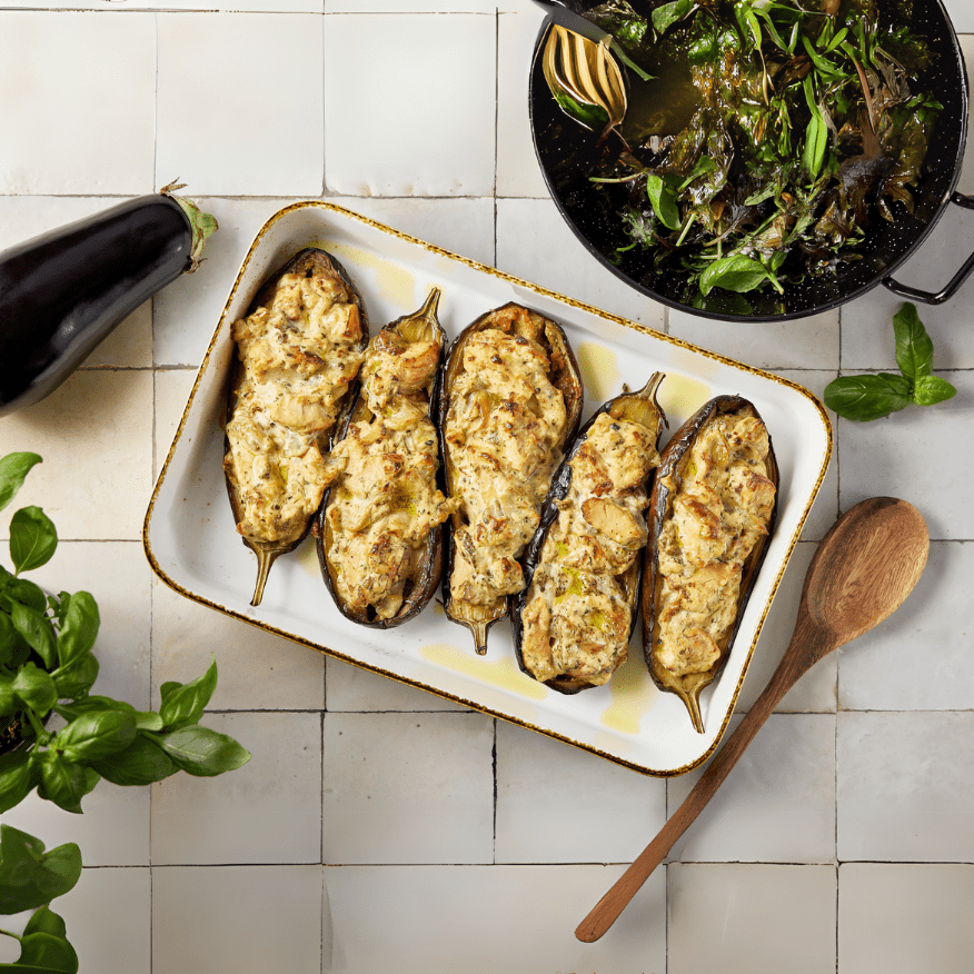 Aubergines gratinées