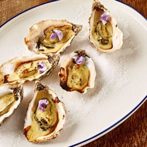 Gegratineerde Oesters