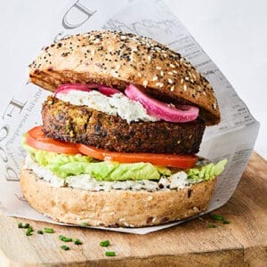 Rainbow-burger